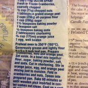 Cranberry Nut Bread - Ocean Spray