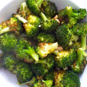 Lemon Garlic Roasted Broccoli