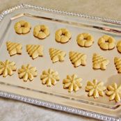Spritz Cookies (gluten/grain free)