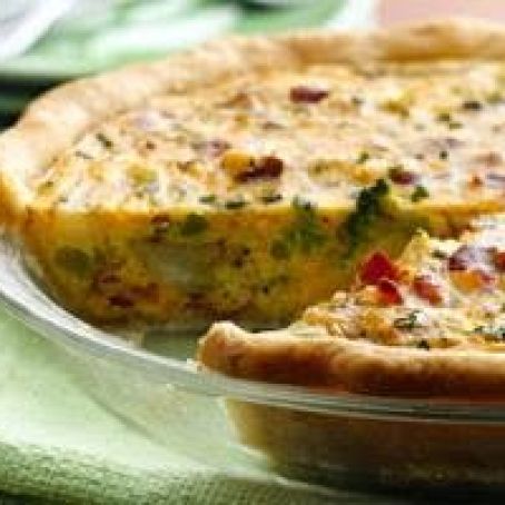 Meals (Broccoli, Potato & Bacon Quiche)