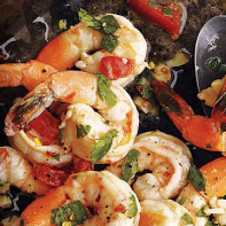 Olive Oil Baked Shrimp