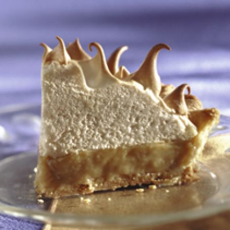 Butterscotch Pie with Meringue
