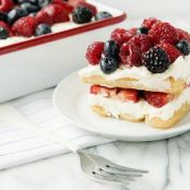 Easy Lemon Berry Tiramisu