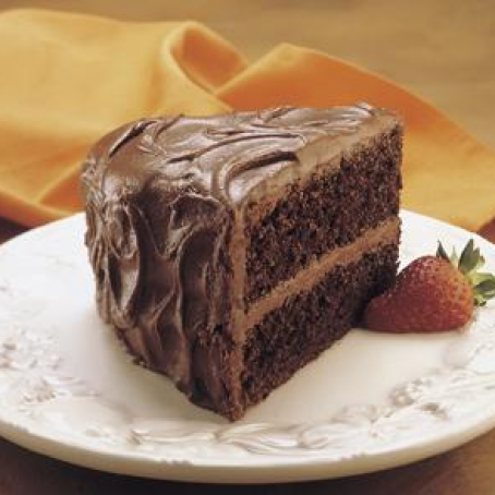 Dessert, Cake : Hershey's Perfectly Chocolate Chocolate Cake and Frosting