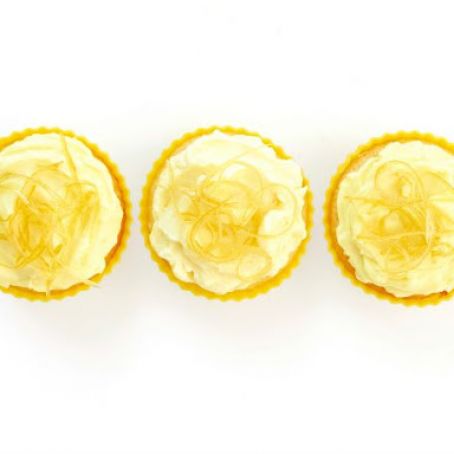 Triple Lemon Cupcakes