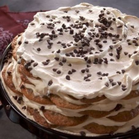 Chocolate Chip Cookie Icebox Cake