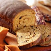 Swirled Pumpkin Yeast Bread