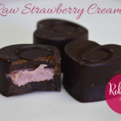 Raw Strawberry Creams
