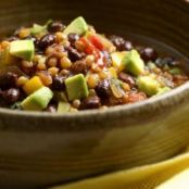 Grains - Wheat Berry-Black Bean Chili