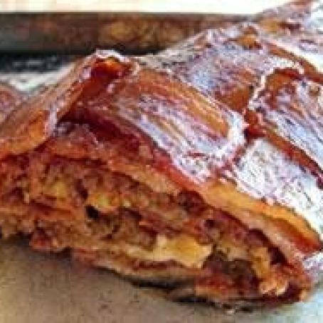 Bacon Laced Sausage Fatty