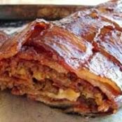 Bacon Laced Sausage Fatty