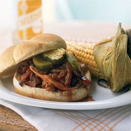 Pulled Chicken Sandwiches