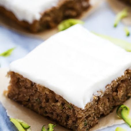 Zucchini Sheet Cake - Creme De La Crumb