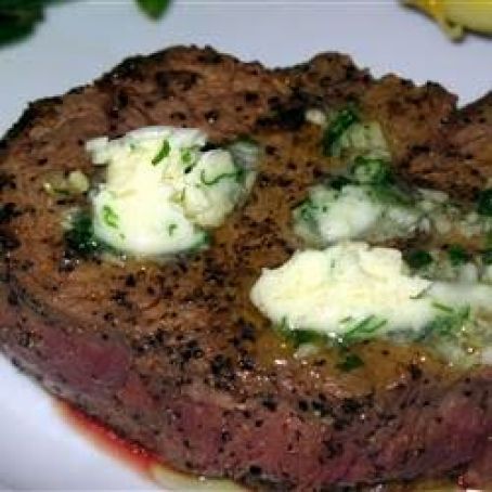 Sirloin Steak with Garlic Butter