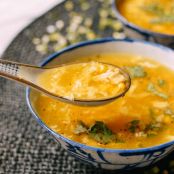 'Chicken and Corn Egg Drop Soup