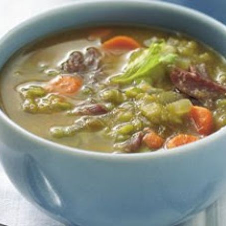 Slow Cooker Split Pea Soup