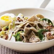 Creamy Buckwheat Pasta with Wild Mushrooms