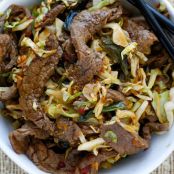 Mongolian Beef Noodle Bowls