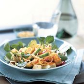 Cucumber-and-Radish Stir-Fry with Rice Noodles