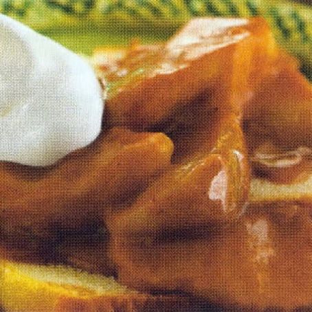 Caramel and Apple Pound Cake