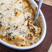 Roasted Cauliflower and Cheddar Gratin