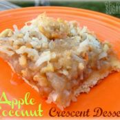 APPLE COCONUT CRESCENT DESSERT