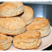 Homemade Buttermilk Biscuits W/ Butter From Scratch