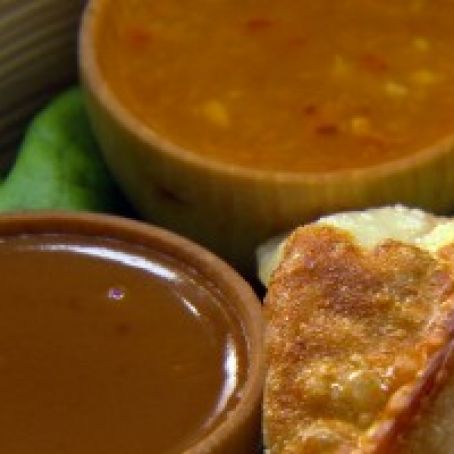 Peanut and Spicy Orange Sauces*