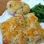 Cheesy Chicken Ranch Lasagna