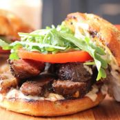 Marinated Grilled Steak Sandwich