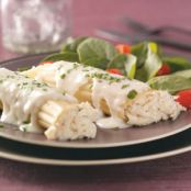 Crab-Stuffed Manicotti Recipe