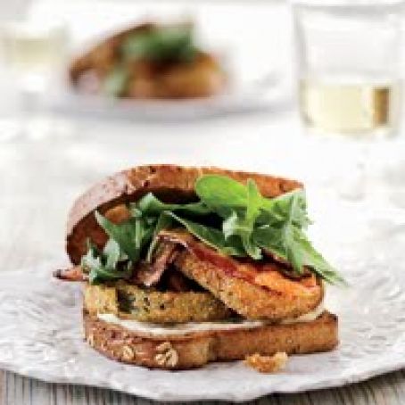Fried Green Tomato BLTs (Food and Wine)