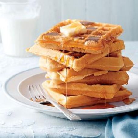 Buttermilk Waffles, Fluffy
