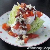 Wedge Salad w/ Blue Cheese Dressing