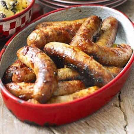 Sweet chilli bangers