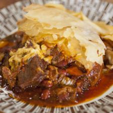 Texan Chilli Beef and Bean Filo Pie