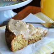 Caramel Apple Cinnamon Roll Coffee Cake