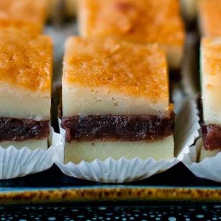 Mochi Cake with Koshian Filling