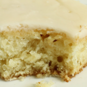 White Texas Sheet Cake
