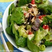 Feta-Chicken Lunch Salad (ourbestbites)