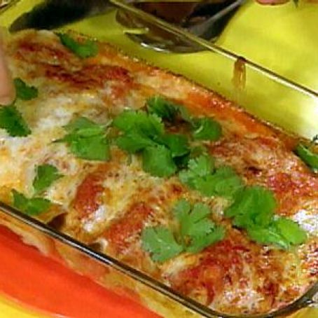 CHICKEN ENCHILADAS