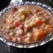 Hamburger Barley Stew (Crock Pot)
