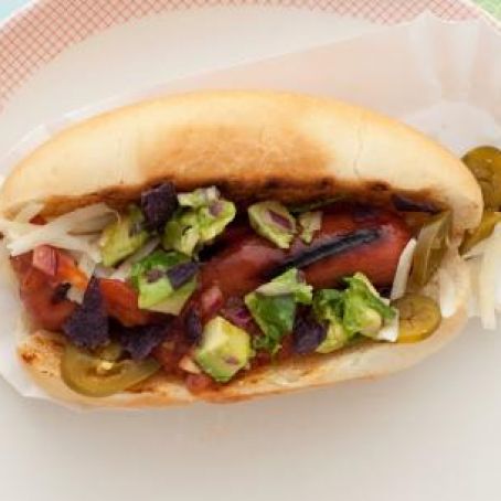 Paisan's Nacho Hot Dog