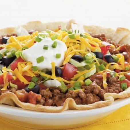 Taco Salad Pie