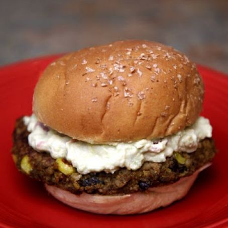 Sweet Potato Black Bean Veggie Burger