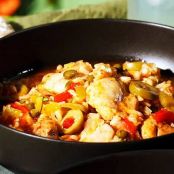 One-Dish Chicken and Rice (Asopao de Pollo)