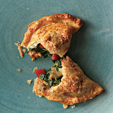 Savory Sausage, Spinach & Onion Turnovers