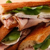 HAM & CAMEMBERT BAGUETTE SANDWICH