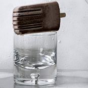 Bittersweet Chocolate-Bourbon Pops