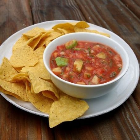 Roasted Garlic Summer Salsa